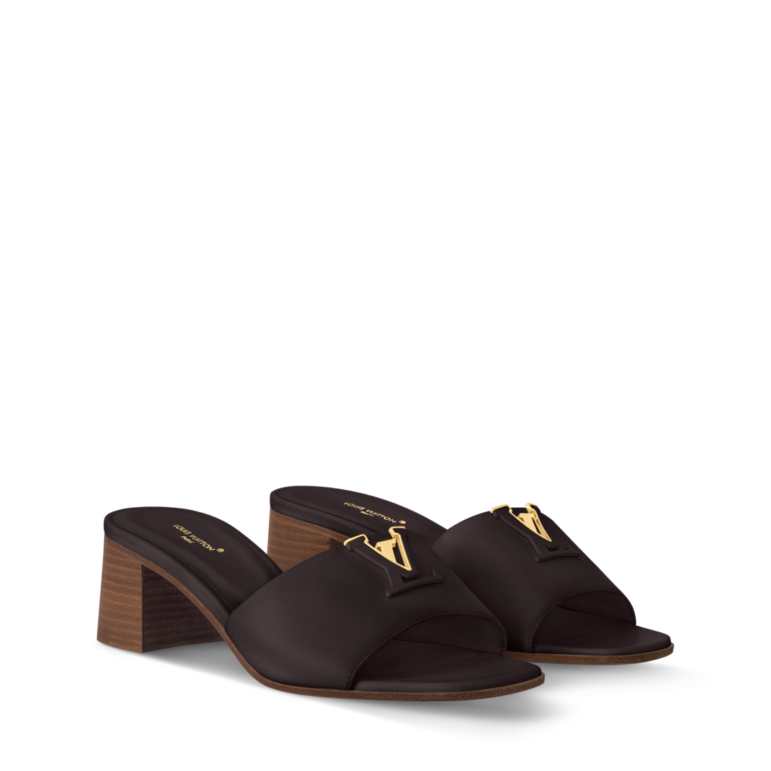 靴 Louis Vuitton Damier Calf Hair Mules 37 louis-vuitton--